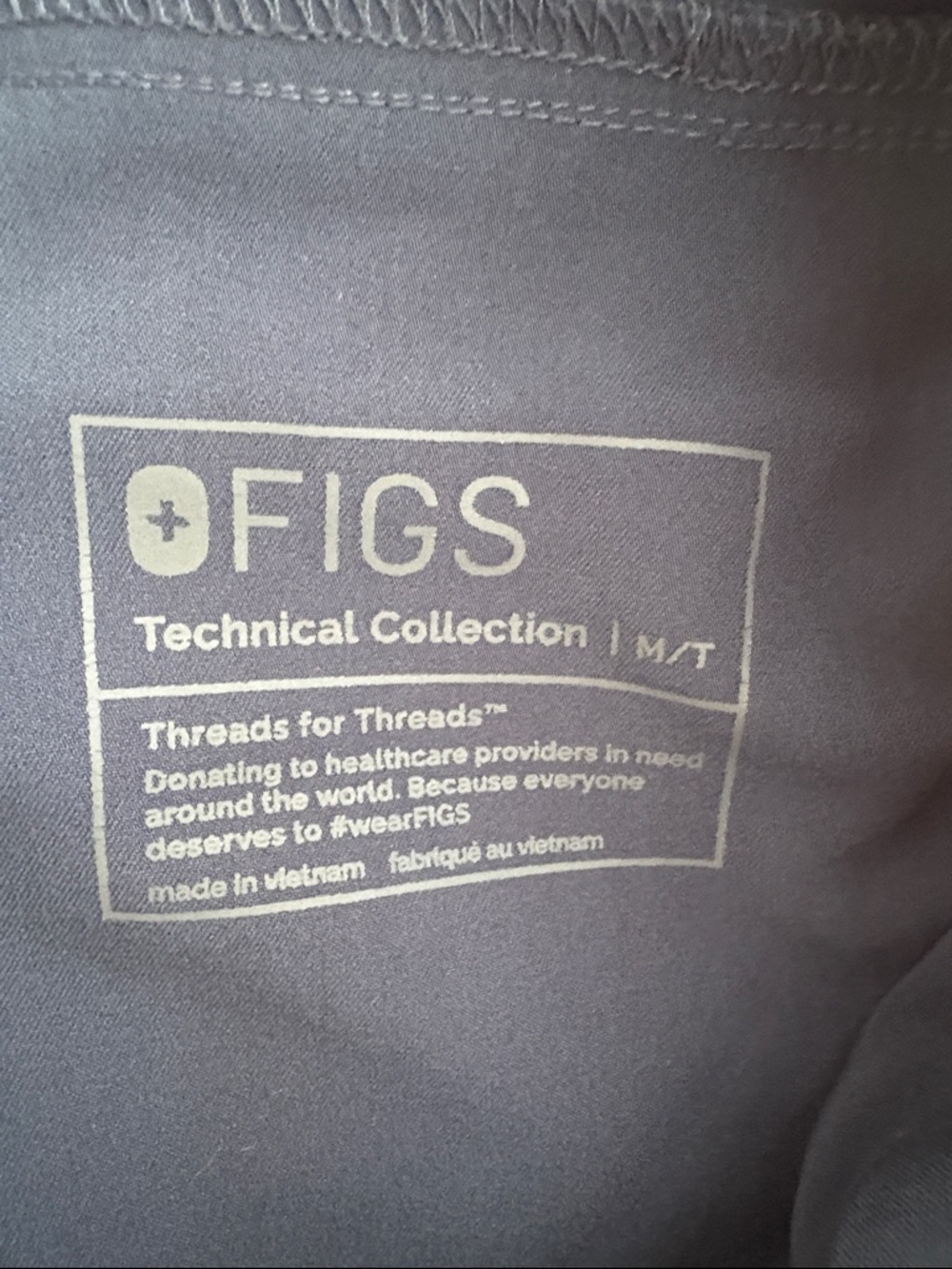 Figs Men's Tansen Jogger Scrub Pants in Dark Harbor Size M/T - Picture 3 of 8